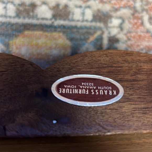 Vintage | handmade wooden shelf - Picture 4 of 5